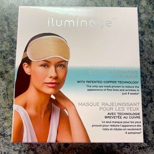 Illuminage brand skin rejuvenating eye mask with patented copper technology